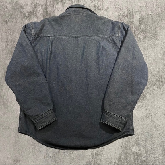 Blanket lined denim jean jacket sz medium​ - Picture 2 of 4